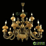 Đèn Chùm Đồng CCD-7014-15 Đèn Chùm Đồng CCD-7014-15