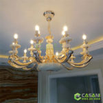 Đèn Chùm Đồng CCD-1162-15 Đèn Chùm Đồng CCD-1162-15